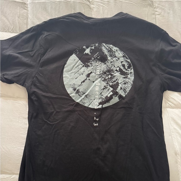 Black Official The Cure V Neck Tour 23 Black T-Shirt. Never worn. Mint condition - Picture 3 of 3